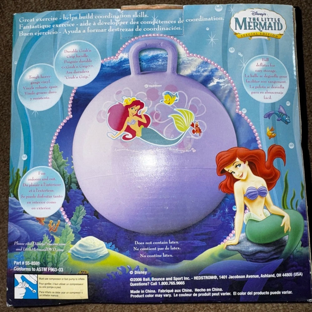 Disney The Little Mermaid Hopper NEW - Picture 2 of 2